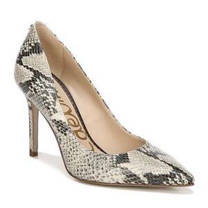 ‼️ Sam Edelman Hazel Snake-Print Pumps - Chic High Heels for Every Occasion‼️